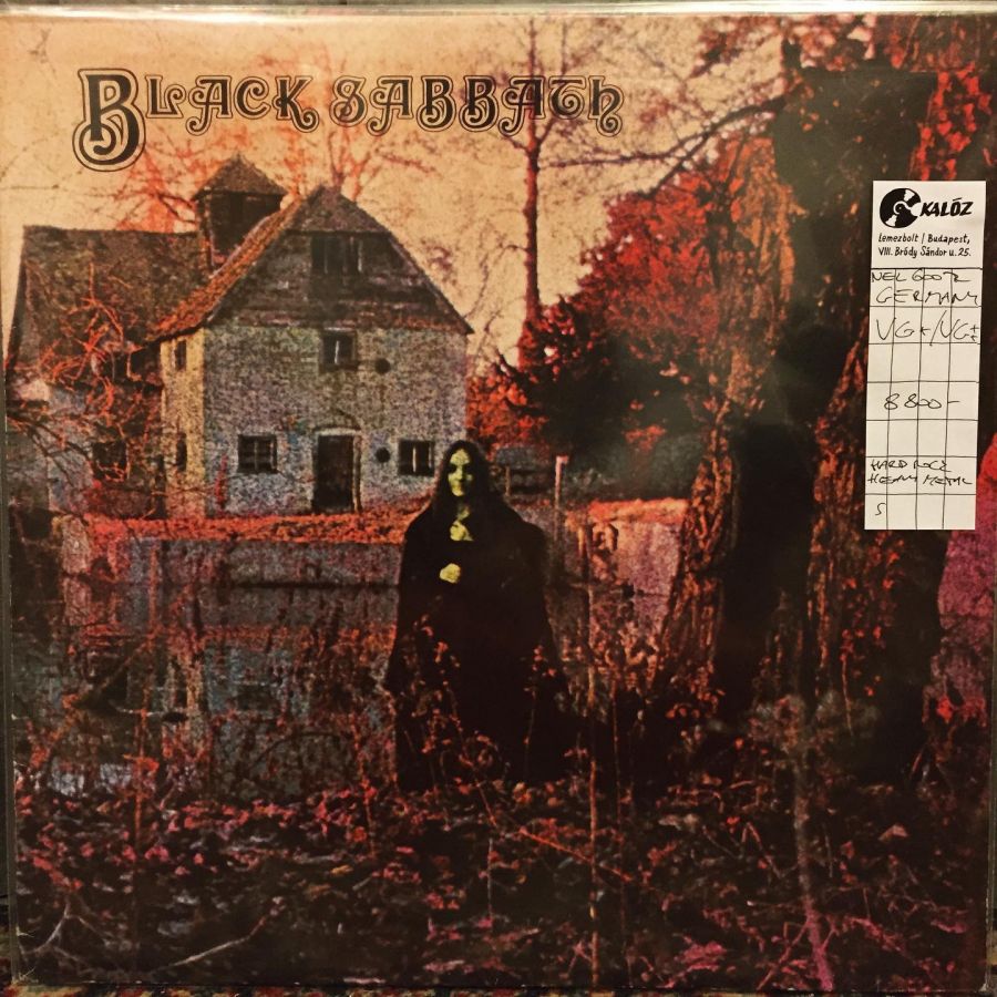 Black Sabbath  Black Sabbath  használt hanglemez | Kalóz Records Hanglemezbolt