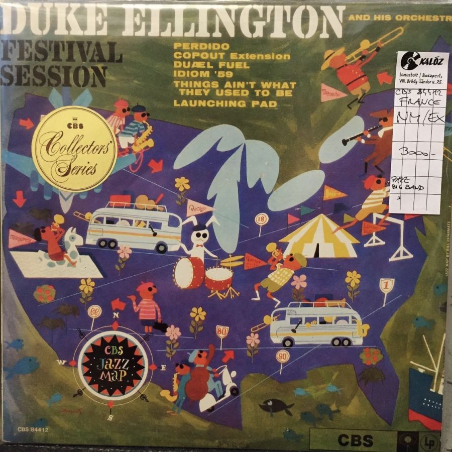 Duke Ellington And His Orchestra Festival Session used vinyl | Kalóz Record Store Budapest