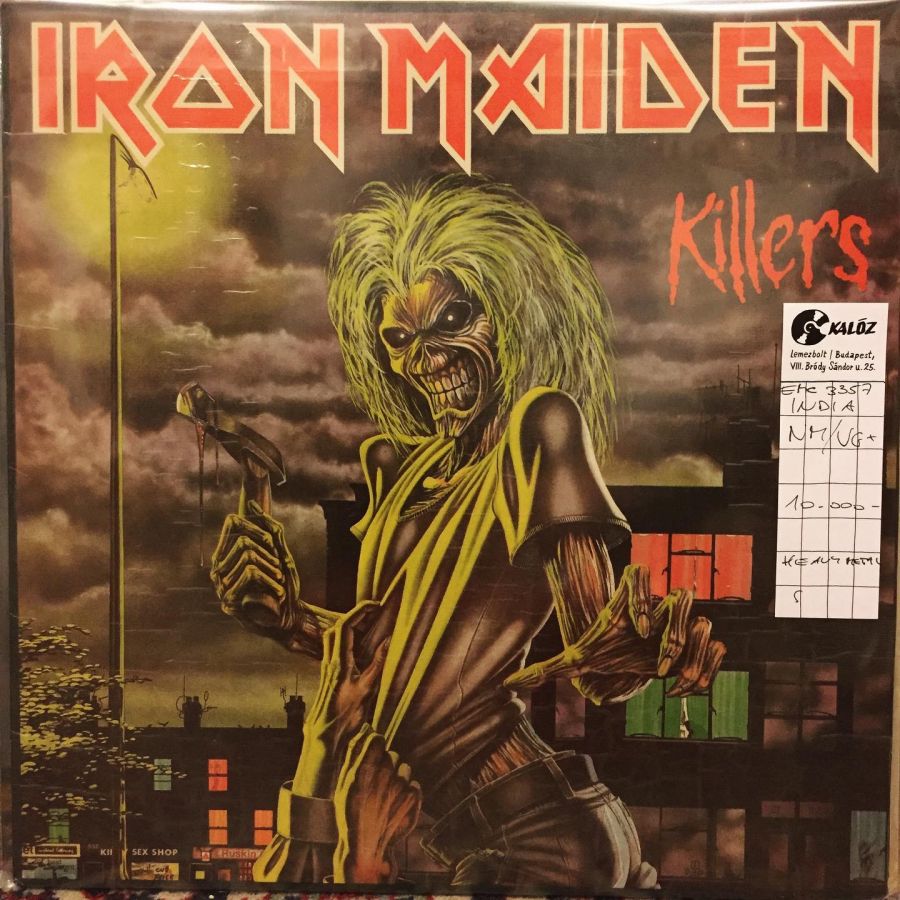 Iron Maiden Killers használt hanglemez | Kalóz Records Hanglemezbolt